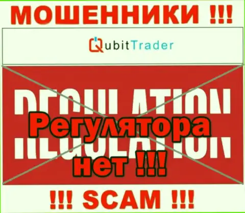 QubitTrader - это преступно действующая организация, которая не имеет регулятора, осторожно !!!