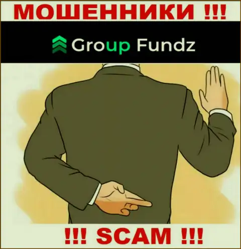 Не спешите с решением работать с GroupFundz Com - лишают денег