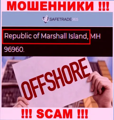 Маршалловы острова - оффшорное место регистрации мошенников AAA Global ltd, представленное у них на сайте