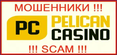 Логотип ЛОХОТРОНЩИКА PelicanCasino Games