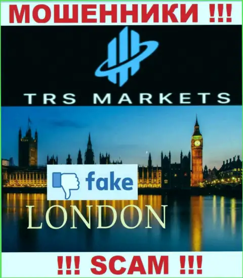 Не доверяйте интернет жуликам из конторы TRS Markets - они предоставляют неправдивую инфу о юрисдикции