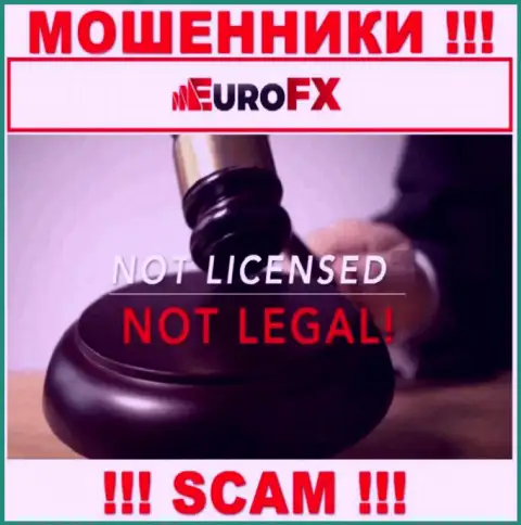 Инфы о лицензии Euro FX Trade на их официальном web-портале не показано - это РАЗВОДИЛОВО !!!