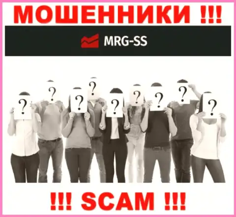 Мошенники MRG SS не хотят, чтоб кто-то видел, кто же руководит организацией