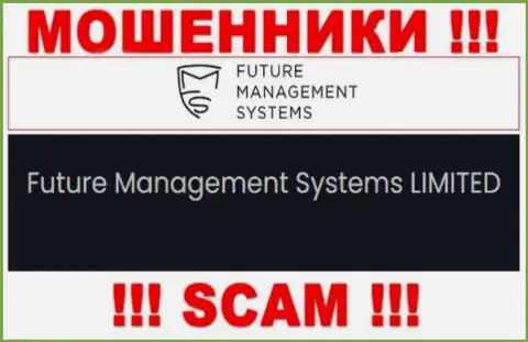 Future Management Systems ltd - это юридическое лицо internet мошенников FutureManagementSystems
