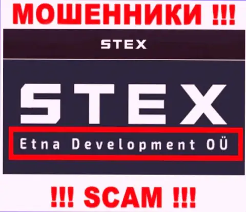 На онлайн-сервисе Stex сообщается, что Etna Development OÜ - это их юридическое лицо, но это не значит, что они приличные