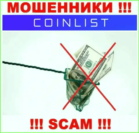 Невозможно вернуть назад денежные активы с дилинговой компании КоинЛист, так что ни рубля дополнительно заводить не нужно