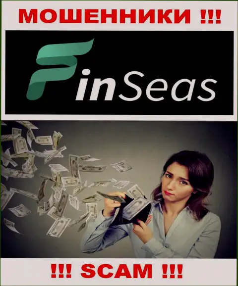 Вся работа FinSeas сводится к обуванию валютных игроков, т.к. это internet-обманщики