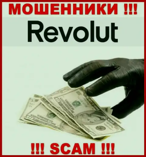 Ни финансовых вложений, ни дохода из Револют Ком не заберете, а еще и должны будете указанным мошенникам