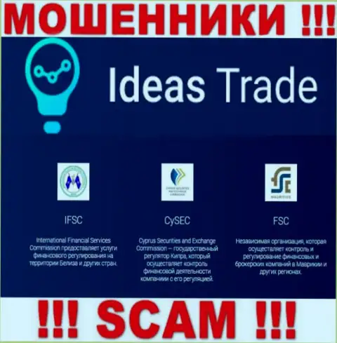 Незаконные манипуляции IdeasTrade покрывает мошеннический регулятор: FSC