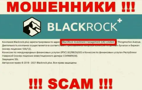 Руководителями BlackRockPlus оказалась компания - BlackRock Investment Management (UK) Ltd