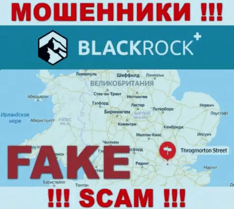 BlackRock Plus не собираются нести ответственность за свои незаконные действия, поэтому информация о юрисдикции ложная