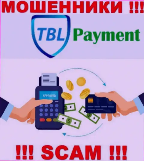 Не советуем совместно сотрудничать с TBL Payment, предоставляющими свои услуги области Платежная система