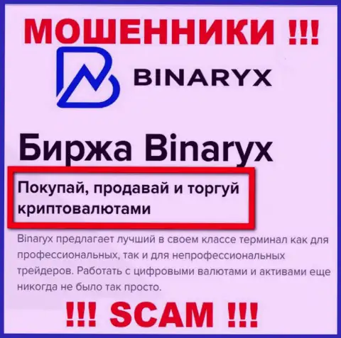 Будьте весьма внимательны ! Binaryx - это однозначно internet-мошенники ! Их работа незаконна