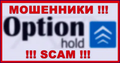 Лого МОШЕННИКА OptionHold Com