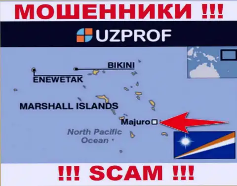 Зарегистрированы интернет-махинаторы UzProf Com в офшоре  - Маджуро, республика Маршалловы острова, будьте внимательны !!!
