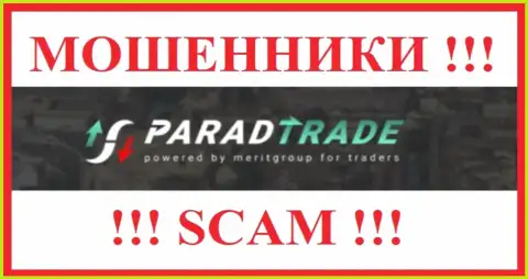 Логотип МОШЕННИКОВ ParadTrade Com