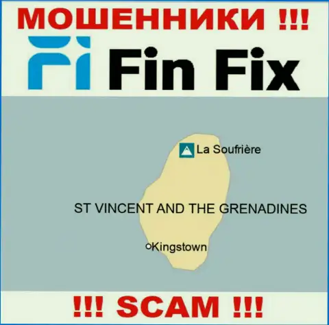 Fin Fix осели на территории St. Vincent & the Grenadines и безнаказанно присваивают денежные средства