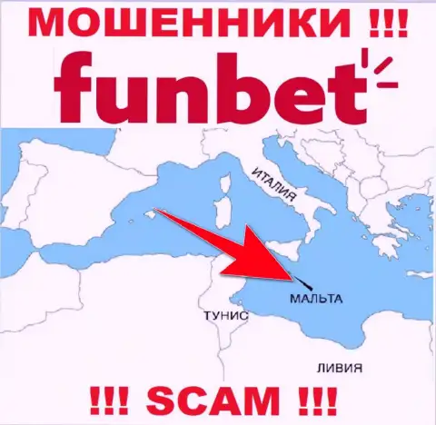 Контора ФанБет - это интернет-мошенники, находятся на территории Malta, а это оффшор