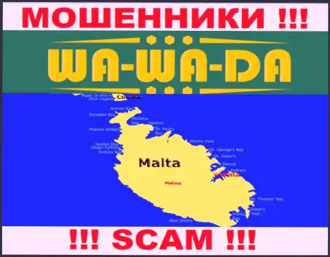Malta - здесь юридически зарегистрирована компания Ва Ва Да