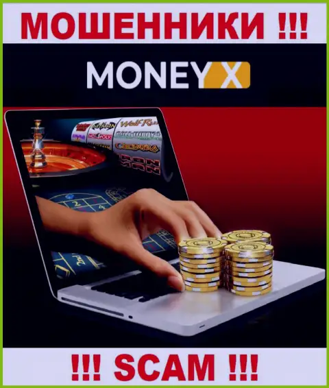 Онлайн-казино - это направление деятельности мошенников Мани Икс