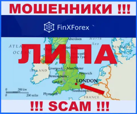 Ни единого слова правды относительно юрисдикции FinXForex на сервисе конторы нет - это жулики