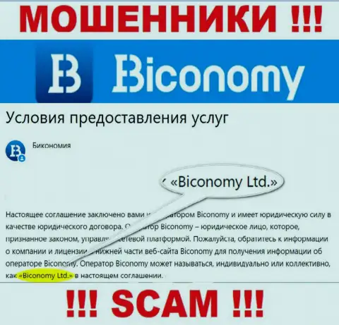 Юр лицо, владеющее internet-мошенниками Biconomy - это Бикономи Лтд