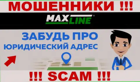 На интернет-портале организации Max Line не указаны сведения касательно ее юрисдикции - это мошенники