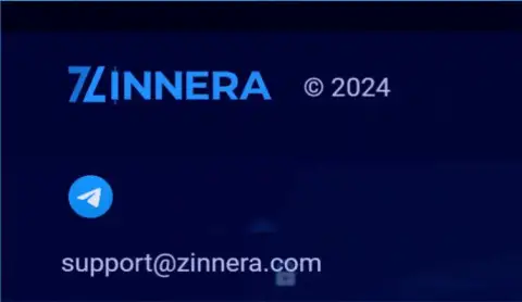 Е-mail организации Zinnera Com