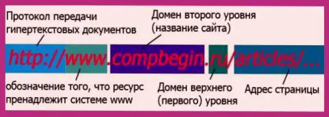 Информация о организации доменов сайтов