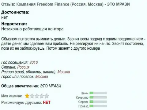 BankFFIn Ru надоедают биржевым трейдерам телефонными звонками - это КИДАЛЫ !!!