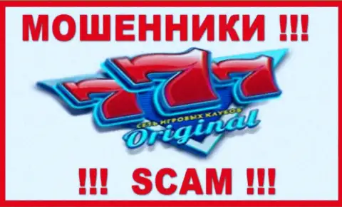 Логотип ОБМАНЩИКА 7Оригинал Ру